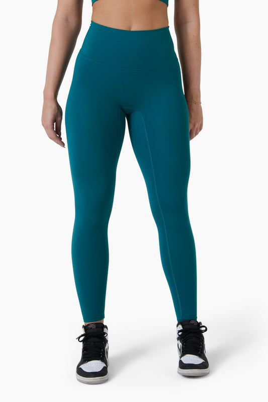 Legging seamless Lake Green reflective