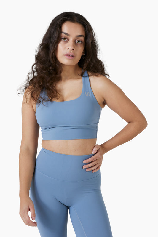 Sport Bra Fog Blue Reflector