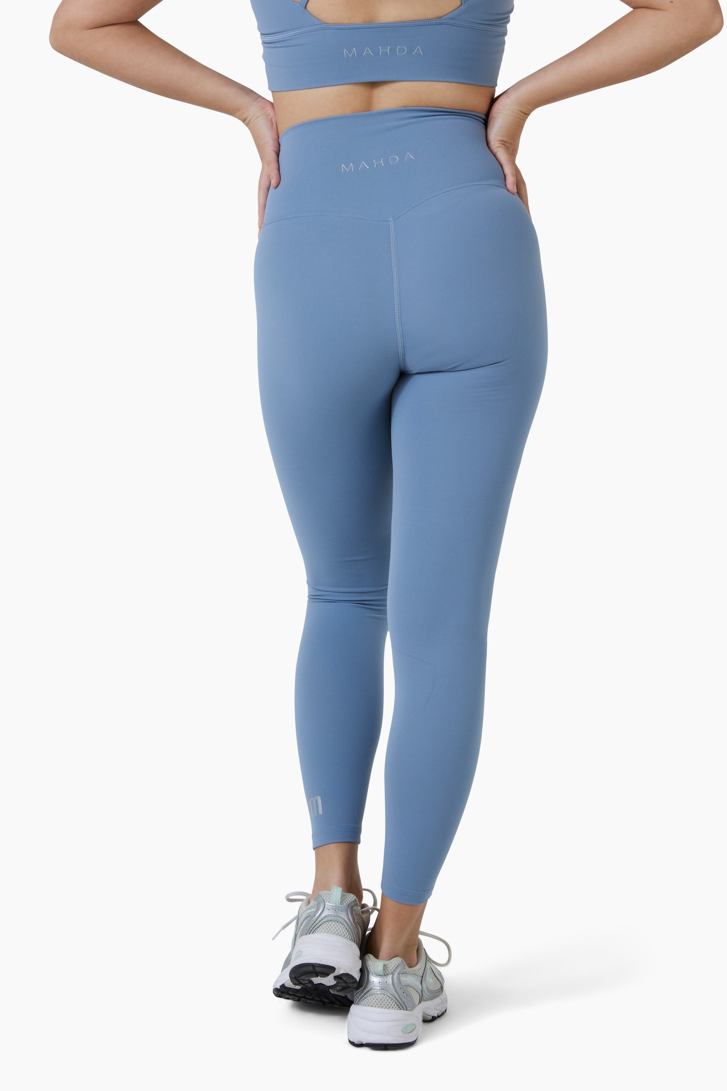Legging seamless Fog Blue reflective