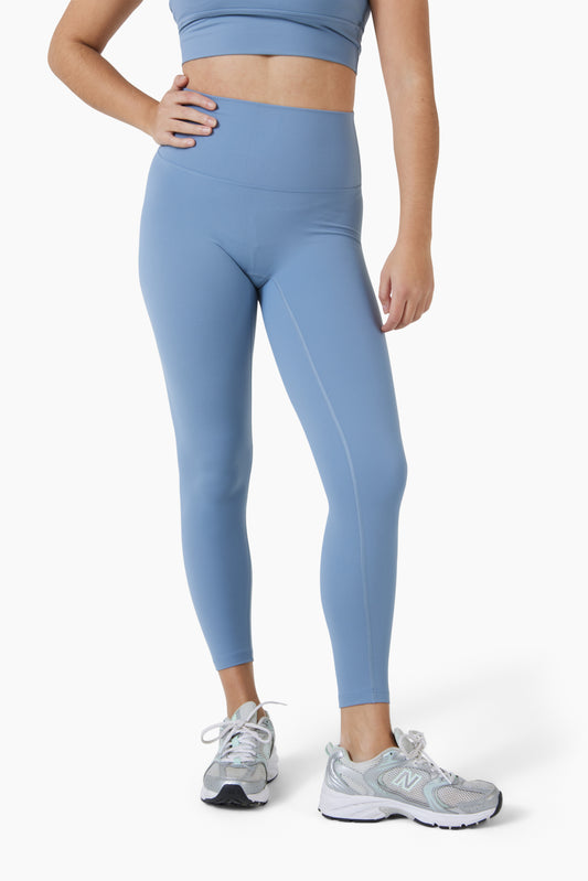 Legging seamless Fog Blue reflective