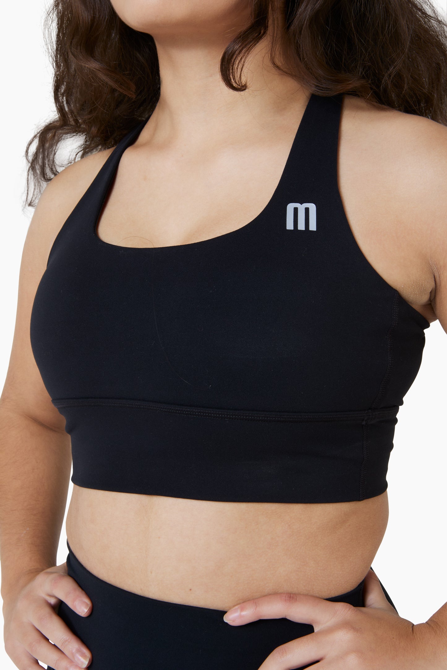 Sport Bra black reflector