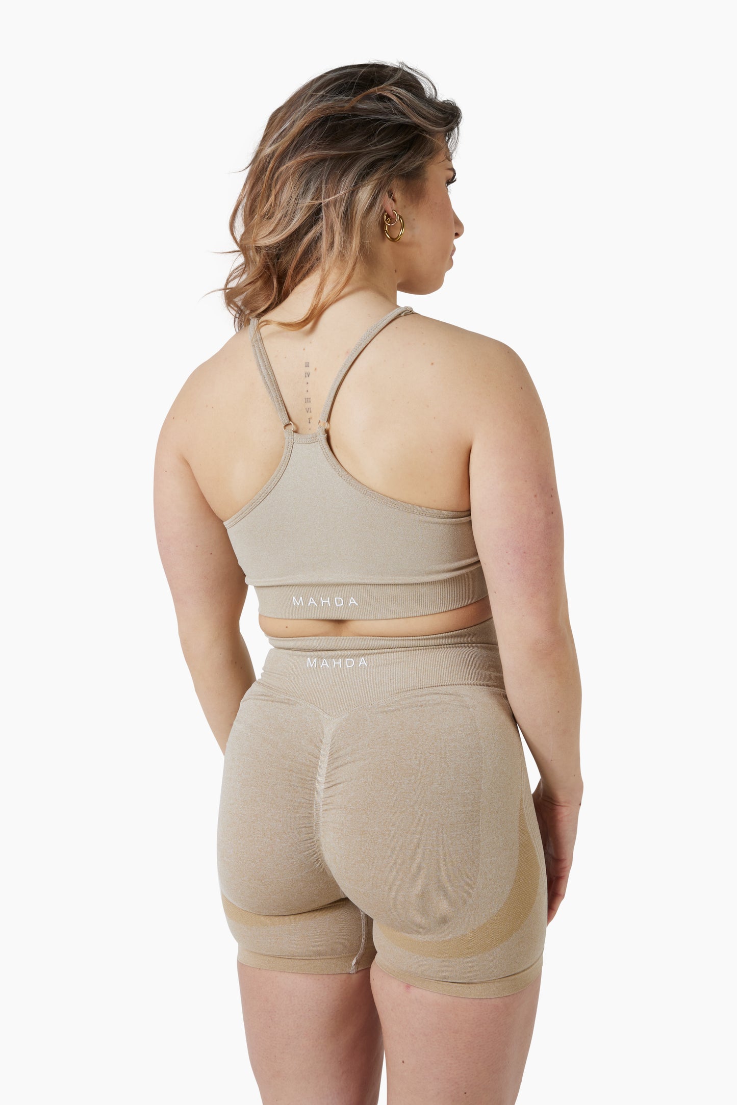 Seamless Sport Bra Khaki