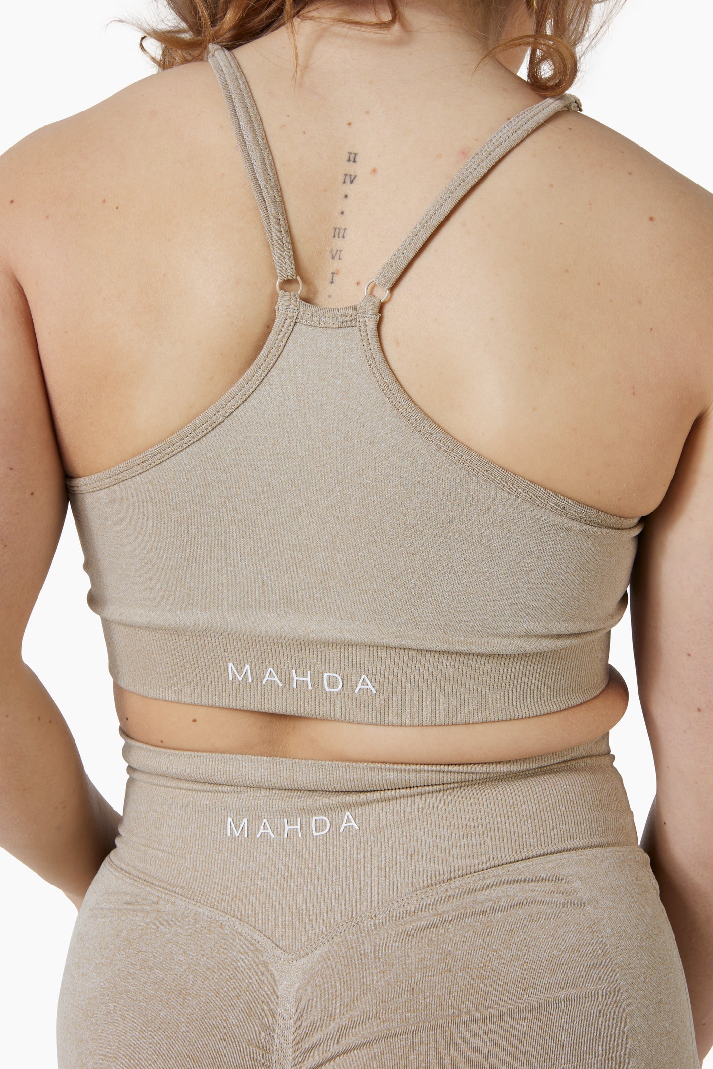 Seamless Sport Bra Khaki