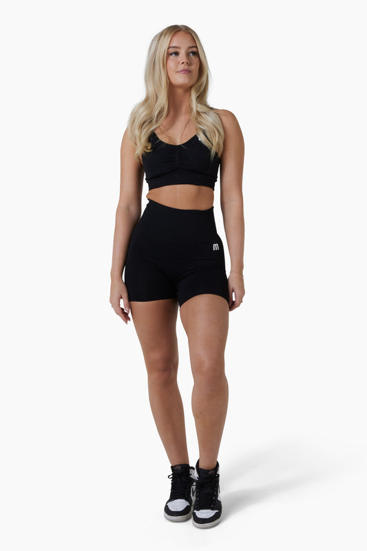 Seamless Sport Bra Black