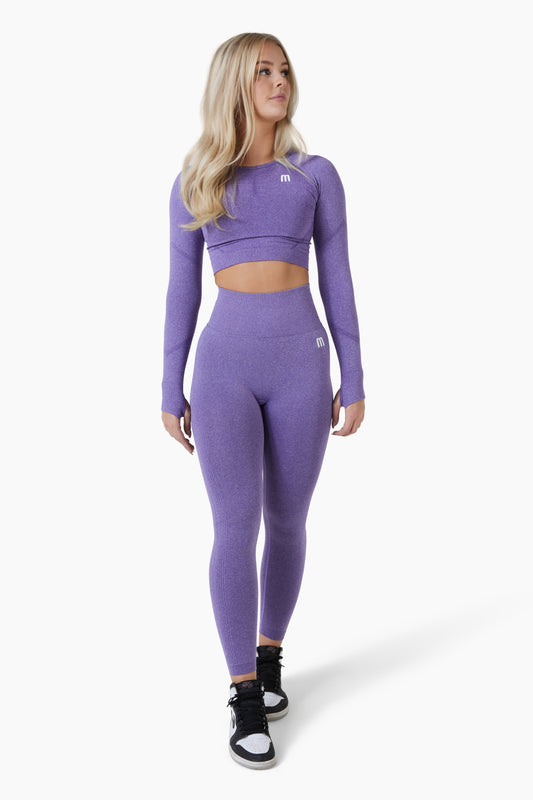 Legging seamless shape purple