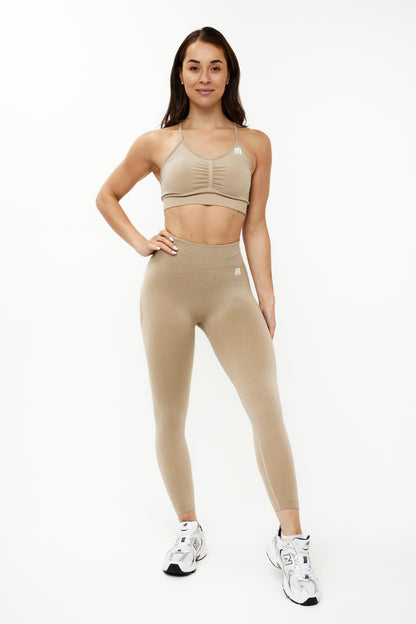 Legging seamless shape khaki