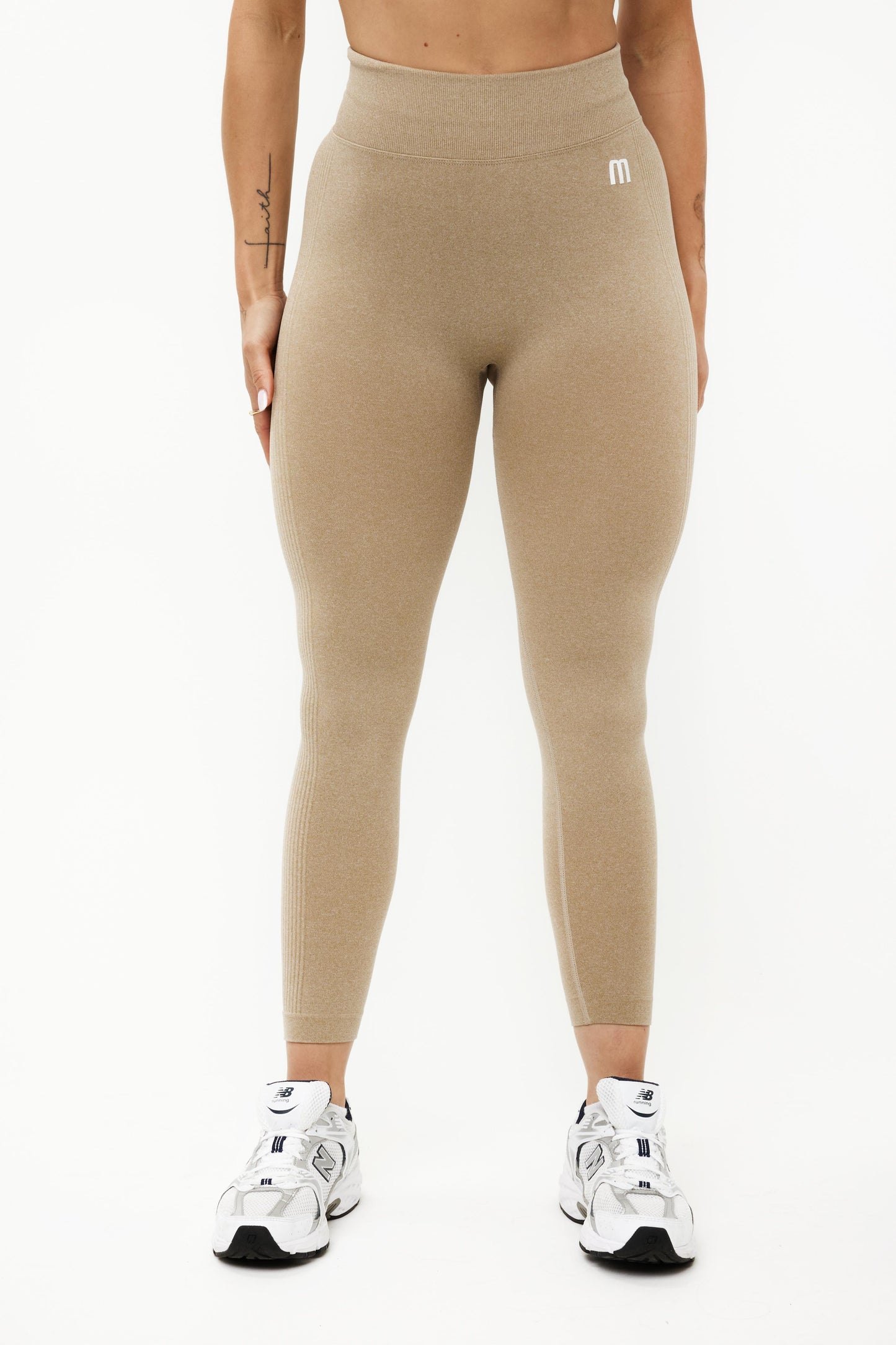 Legging seamless shape khaki